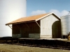 Goods shed